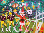 Santa Destroys Football